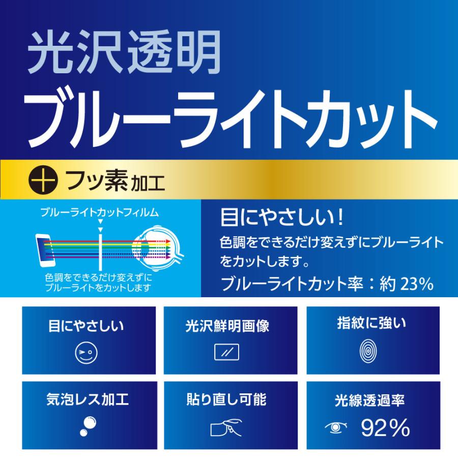 Nakabayashi iPhone 12 Pro Max 6.7インチ対応液晶保護フィルム 光沢透明ブルーライトカット | ナカバヤシ | 02
