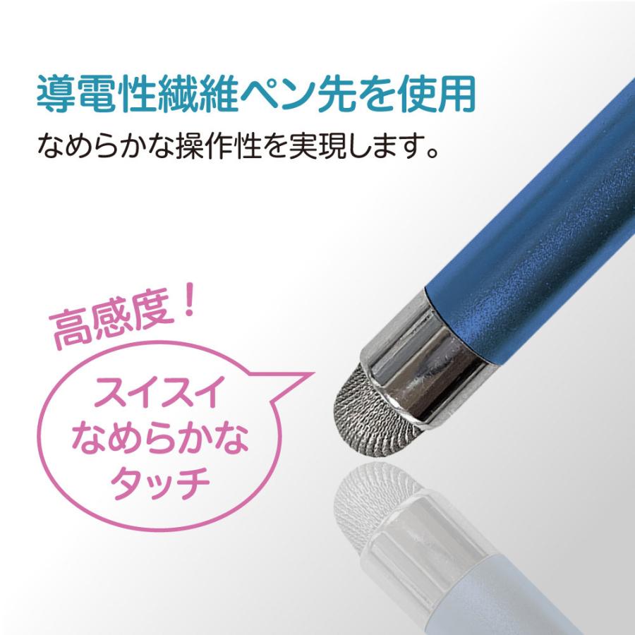Nakabayashi なめらかタッチペン／ブルー ECTP-18BL 【864】 | ナカバヤシ | 02