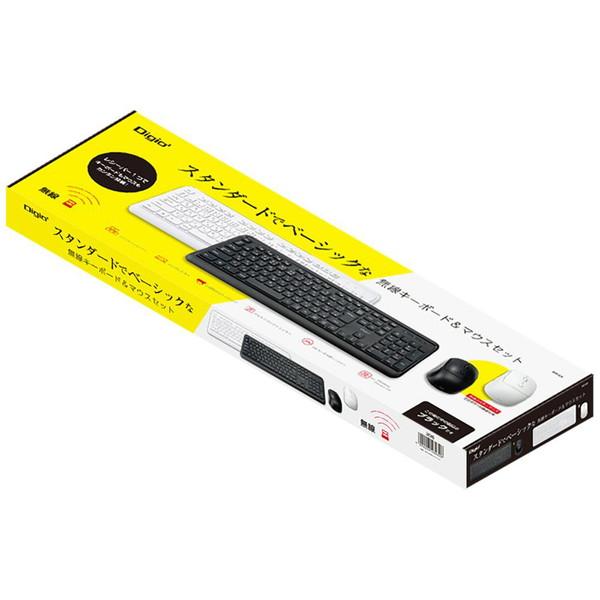 Nakabayashi キーボード・マウスセット (Chrome/Windows11対応) ブラック MK-04BK ［ワイヤレス /USB］ | ナカバヤシ | 09