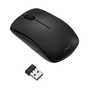 Nakabayashi マウス (Chrome/Mac/Windows11対応) ブラック MUS-RKT186BK ［BlueLED /無線(ワイヤレス) /3ボタン /USB］ | ナカバヤシ