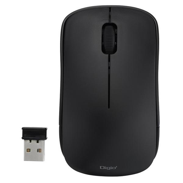 Nakabayashi マウス (Chrome/Mac/Windows11対応) ブラック MUS-RKT186BK ［BlueLED /無線(ワイヤレス) /3ボタン /USB］ | ナカバヤシ | 03