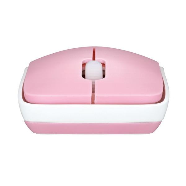 Nakabayashi マウス (Chrome/Mac/Windows11対応) ピンク MUS-RKT186P ［BlueLED /無線(ワイヤレス) /3ボタン /USB］ | ナカバヤシ | 05