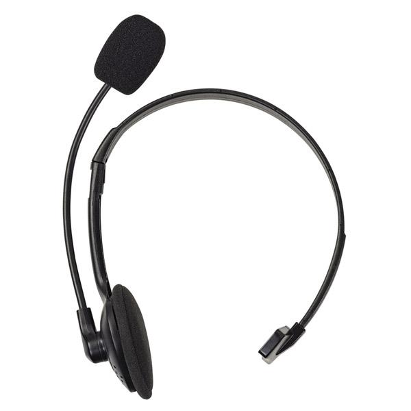 Nakabayashi ヘッドセット  ブラック MHM-M27BK ［φ3.5mmミニプラグ /片耳 /ヘッドバンドタイプ］ 【864】 | ナカバヤシ | 04