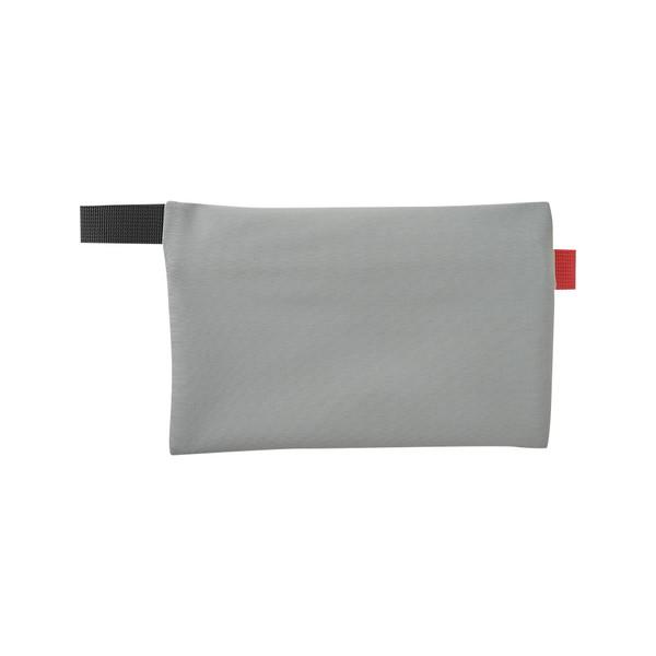 Nakabayashi フラットポーチ [W200ｘD7ｘH130mm]  グレー SZC-GDP12GY | ナカバヤシ | 03
