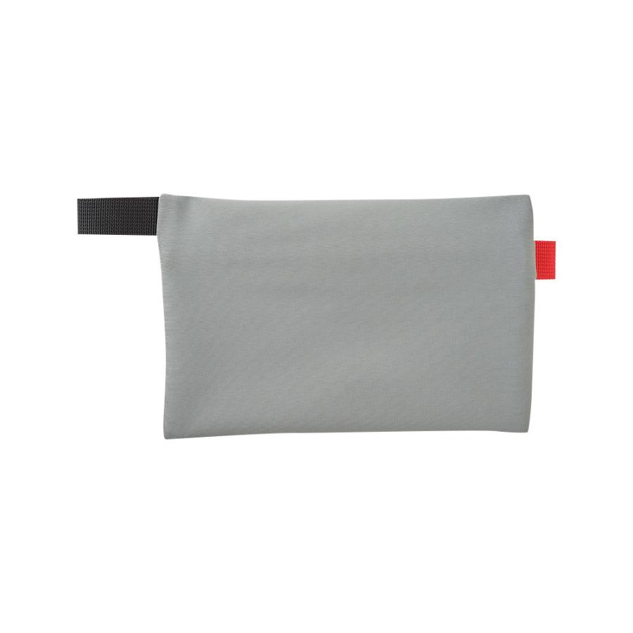 Nakabayashi フラットポーチ [W200ｘD7ｘH130mm]  グレー SZC-GDP12GY | ナカバヤシ | 04