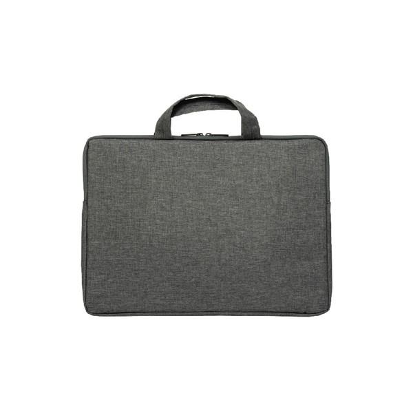 Nakabayashi SZC-FC131908GY 汎用PCインナーバッグ 2ポケット付き 〜13.3インチ  グレー [振込不可] | ナカバヤシ | 03