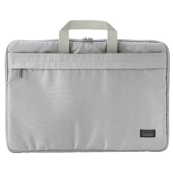 Nakabayashi ノートパソコン対応 [〜15.6インチ] インナーケース スリムタイプ  グレー SZC-FIXS006GY | ナカバヤシ | 01