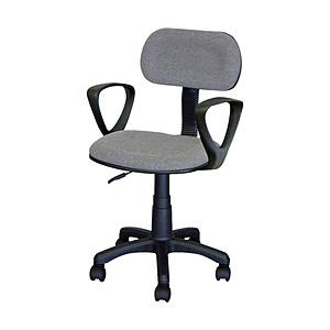 Nakabayashi OAチェア ローバック 肘付き  グレー CNE-102N | ナカバヤシ