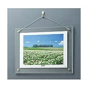 Nakabayashi アクリル製ピクチャーフレーム「壁掛けタイプ」（A4判プリント用／クリアー）フ-ACH-A4 | ナカバヤシ