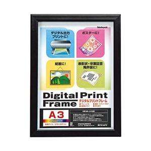 Nakabayashi デジタルプリントフレーム A3／B4（ブラック）　フ-DPW-A3-D | ナカバヤシ
