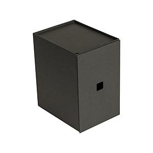 Nakabayashi 収納ボックス [W126ｘD168ｘH203mm] Mサイズ TATE-DASHI  TD-201BK | ナカバヤシ