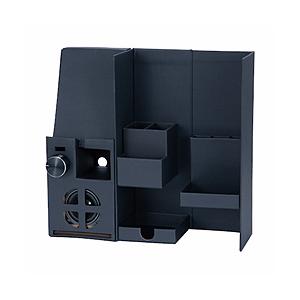 Nakabayashi 収納ボックス [W185(270)ｘD107ｘH258mm] ライフスタイルツール with Speaker  ブラック LST-WS01BK | ナカバヤシ