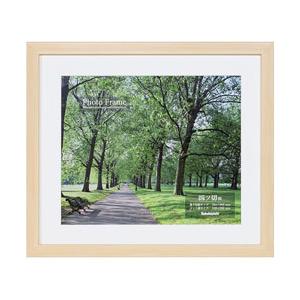 Nakabayashi 樹脂製写真額 4ツ切  ナチュラル | ナカバヤシ