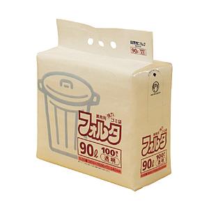 日本サニパック F-9C環優包装90L透明　F9CCL （1袋100枚） | 