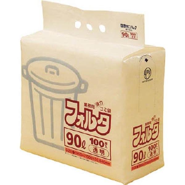 日本サニパック F-9C環優包装90L透明　F9CCL （1袋100枚） |  | 01