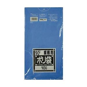 日本サニパック N-91Nシリーズ90L青　10枚　N91BL | 