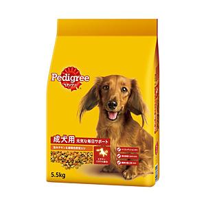 マースジャパンリミテッド Pedigree（ペディグリー）ドライ 成犬用 旨みチキン＆緑黄色野菜入り 5.5kg | PGA
