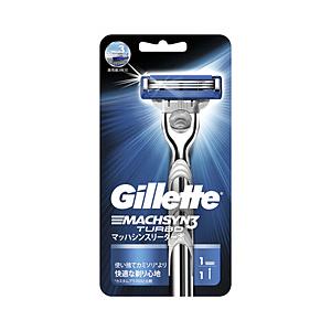 ジレット ジレット マッハシンスリーターボ ホルダー 替刃1個付 [振込不可] | 