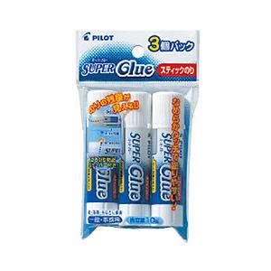 パイロット スーパーグルースティックノリ10Gパック3P   P-SGSE-36-3P | PILOT（文具）