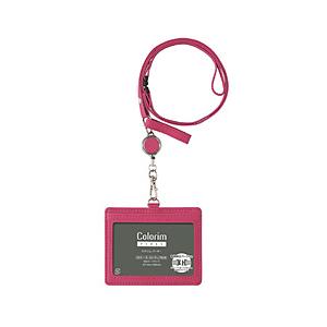 パイロット IDケースリールツキ 02カラリム パーキー P   CRID-02-P | PILOT（文具）