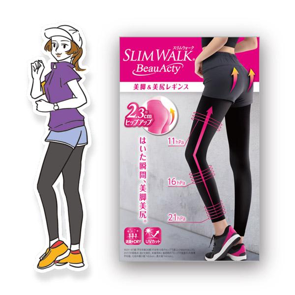 ピップ SW Beau-Acty 美尻ショーツ　M スポーツ用　ブラック | ピップ | 06