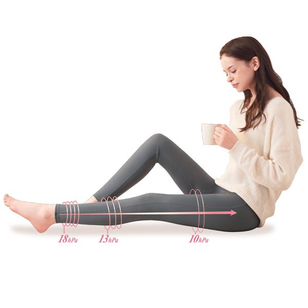 ピップ SLIM WALK（スリムウォーク）スキニールームウェア BK L | ピップ | 02