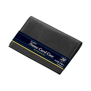 レイメイ 〔名刺入れ〕 20枚 ブルームズベリー ブラック NN8004B | レイメイ藤井