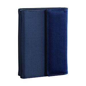 レイメイ システム手帳 ポケットサイズ(6穴/リング8mm+8mm) キーワード デュアルリングバインダー ネイビー WWP5009K | レイメイ藤井