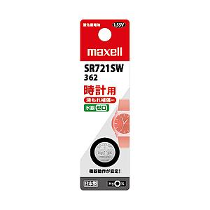 maxell 酸化銀電池   SR721SW 1BT B ［1個］ | maxell