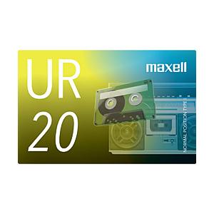 maxell オーディオカセットテープ20分1巻   UR-20N | maxell
