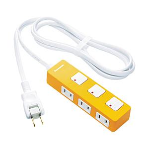 Panasonic(パナソニック) WHS2523JP　ザ・タップZ（3コ口/2m/オレンジ） | Panasonic