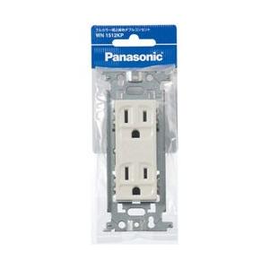 Panasonic(パナソニック) フルカラー埋込接地ダブルコンセント WN1512KP | Panasonic