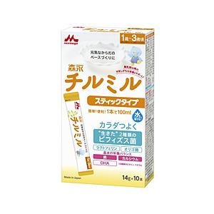 森永乳業 チルミルスティックタイプ 14g×10本 チルミル | 
