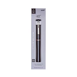3色ボールペン(Lite touch ink搭載) JETSTREAM PRIME(ジェットストリームプライム) クワイエットカラー ミッドナイトブルー SXE3LPRQ05.9 ［0.5mm］ | 三菱鉛筆