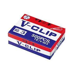 ミツヤ TE）Vクリップ22MM500本   TE)V-503 | 