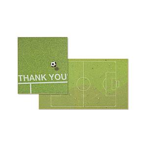 デザインフィル カラー色紙 丸型 サッカー場 | 