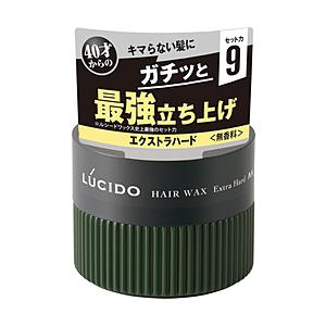 マンダム LUCIDO（ルシード）ヘアワックス エクストラハード 80g  エクストラハード | mandom