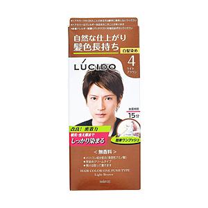 マンダム LUCIDO（ルシード） ワンプッシュケアカラー ライトブラウン（医薬部外品）（100g）〔カラーリング剤〕 | mandom
