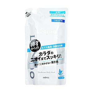 マンダム 【ボディソープ】ルシード 薬用デオドラントボディウォッシュ つめかえ用 380ml(男性化粧品) | mandom