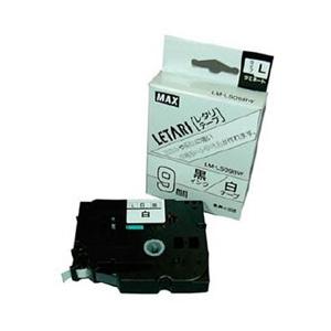 マックス ラベルプリンタ　ビーポップミニ　9mm幅テープ　白地黒字　LML509BW | マックス