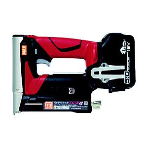 マックス ＭＡＸ　バッテリタッカセット　１８ボルト　５．０アンペアセット　ティ３ステープル用   TG-Z4-BC/1850A | マックス