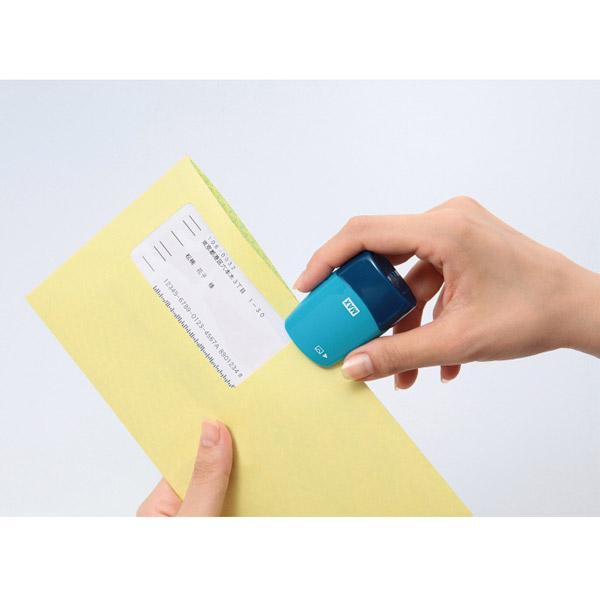 マックス レターオープナー付個人情報保護スタンプ「コロレッタ」ブルー　SA-151RL/B2 | マックス | 02