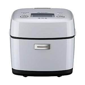 MITSUBISHI(三菱) 炊飯器 備長炭 炭炊釜 白磁（はくじ） NJ-SV06R-W [3.5合 /IH] | 三菱