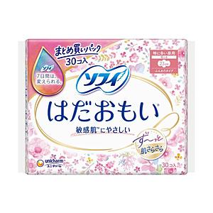 ユニチャーム sofy(ソフィ)はだおもい 特に多い昼用230 羽つき 30枚〔ナプキン〕 | 