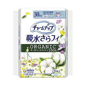 ユニチャーム チャームナップコットン安心の少量用（16枚） | 