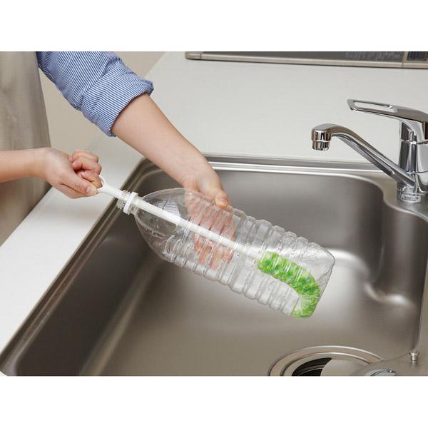 山崎産業 バスポンくんペットボトルクリーナ グリーン 15677 グリーン | 山崎産業 | 03