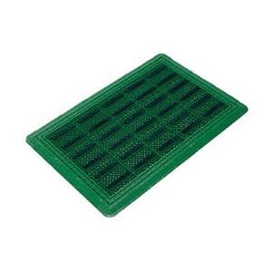 山崎産業 （屋外用マット）エバックブラシハードマットYL　＃6　緑　F1176G | 山崎産業