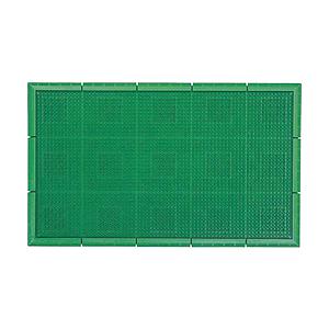 山崎産業 （屋外用マット）エバックサンステップマット　#3　緑　F1313 | 山崎産業