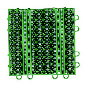 山崎産業 （屋外用マット）エバックライナーハードマット　本駒　緑　F120HK | 山崎産業