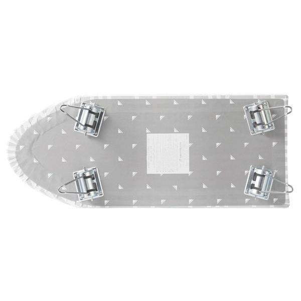 山崎実業 北欧風暮らしの定番舟型アイロン台（チェックグレー） 01223 チェックグレー | 山崎実業 | 03